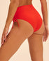 Bikini-Slip mit hohem Bund Pomegranat SELECT SIMONE PÉRÈLE